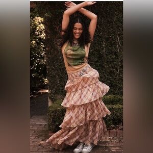 Free People Sawyer Maxi Skirt